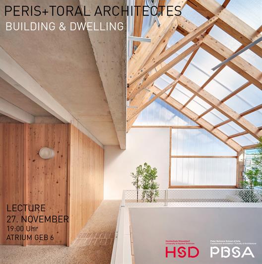 Plakat_Peris+Toral Arquitectes Vortrag